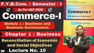 FYBCom Commerce  I  FYBCom  Semester  1  Module 1  Chapter 1 Business  Lecture No 10 [upl. by Apul547]