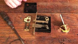 How To Reverse The Handing On A Mortise Lock [upl. by Nwad]