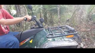 atv trail riding spur 4 rd perry fl [upl. by Brenk]