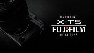 Fujifilm XT5  Unboxing  Fuji Guys [upl. by Tychon]