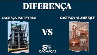 Diferença entre Cachaça de Alambique e Cachaça Industrial [upl. by Yeslek543]