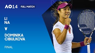 Li Na v Dominika Cibulkova Full Match  Australian Open 2014 Final [upl. by Norga]