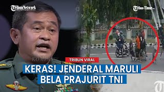 KSAD Jenderal Maruli Ungkap Kelakuan Relawan Sebelum Kejadian Pemukulan [upl. by Esineg479]