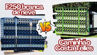 CAMINHÃO COSTA TELLES vs F250 BRANCA DE NEVE [upl. by Marylynne]