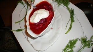 בורשט  כשר  borscht recipe [upl. by Nosreme]