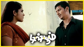 Dishyum Tamil Movie  Jiiva confesses his Love for Sandhya  Jiiva  Sandhya  Pakru  Nassar [upl. by Baggs]