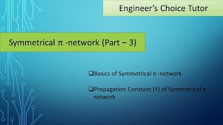 Symmetrical π network Part  3 [upl. by Aratas]