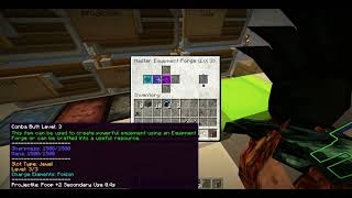 how to craft crafted equipment lycanites mobs mod [upl. by Airot]