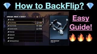 How to Backflip in Tony hawks Pro Skater 1 and 2 [upl. by Carlye]