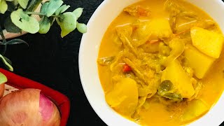 Srilankan Dry Sprats Curry හාල්මැස්සෝ අල කිරට [upl. by Enilekcaj415]