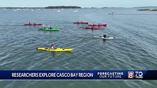 Researchers cross Casco Bay to find solutions [upl. by Ylro627]