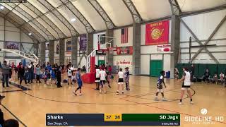 2022 Sol winter tournament pool play SD Jags vs Sharks 20221210 [upl. by Aikat]