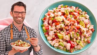 Easy Shrimp Ceviche Recipe [upl. by Enawtna181]