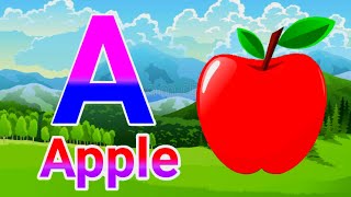 A for Apple B for Ball C for Cat D For Dog Learning Tv Phonics Song A To Z Alphabet [upl. by Keegan]