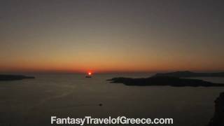 Greece Travel Hotel Volcano View Santorini Hotel [upl. by Lyndon512]