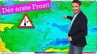 Heftige Wetterprognose Das ist der Anfang vom Ende von fast 30 °C auf 0 °C Nachtfrost [upl. by Irek970]