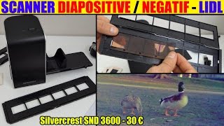 scanner diapositive négatif lidl silvercrest présentation Negative Digitiser photo slide unboxing [upl. by Mit40]