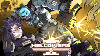 DEPLOYING FREEDOM IN HELLDIVERS 2 w woops amp friends [upl. by Colson]