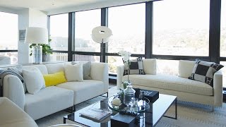 Interior Design – Tour A Warm And Luxurious Condo [upl. by Einnaf]