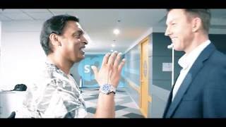 Shoaib Akhtar vs Brett Lee  Game On [upl. by Ahsilif]