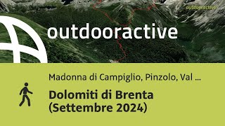 Dolomiti di Brenta Settembre 2024 [upl. by Eneri285]