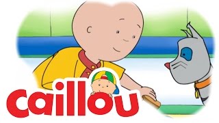 Caillou  Magnet Madness S04E10  Cartoon for Kids [upl. by Nonad]