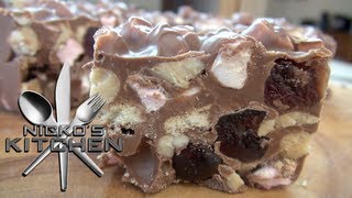 ROCKY ROAD Homemade  30 minutes  Nickos Kitchen [upl. by Coleville]