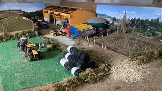 DAY 13 ON THE 132 MODEL FARM DIORAMA DISPLAY [upl. by Kcirdled]