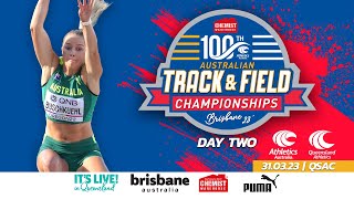 2023 Chemist Warehouse Australian Track amp Field Championships  Day Two [upl. by Marmion704]