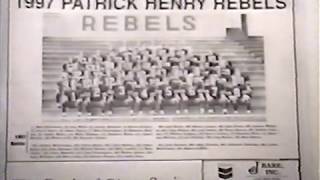 Patrick Henry Glade Spring High School Football 1997 vs Chilhowie [upl. by Anaidiriv678]