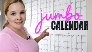 HUGE Calendar Wall  Plan With Me 2021 [upl. by Jennee]