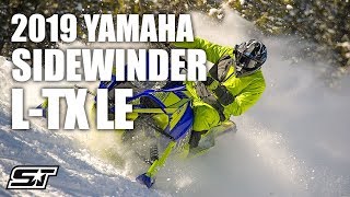 2019 Yamaha Sidewinder LTX LE Snowmobile Review [upl. by Luapsemaj]