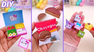 DIY Miniature Crafts Idea  Easy Craft Ideas  school hacks  how to make  mini craft  paper craft [upl. by Tterrab]