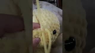 Crocheting a cow crochet crochetcow smallbusiness naturalplushies [upl. by Rubbico696]