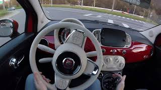 2020 Fiat 500 12 Dualogic AT POV City Test Drive [upl. by Tyrus544]