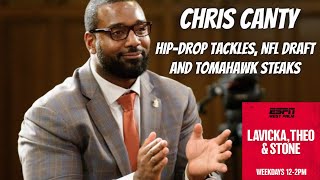 Hipdrop tackles NFL draft and steak talk with ESPNs Chris Canty [upl. by Siari]