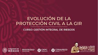 Curso Gestión Integral de Riesgos Tema 1 [upl. by Nohsauq]