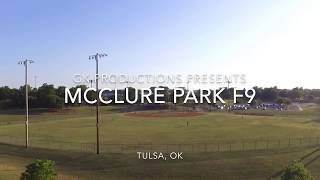 McClure Park Disc Golf Course F9 Tulsa OK [upl. by Neelyahs]