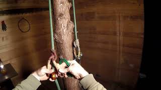 Schwabisch amp Distel  Arborist Climbing Hitches amp Knots [upl. by Kaz43]