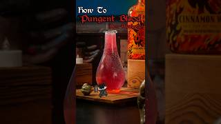 How To Make Pungent Blood  Bloodborne Cocktail bloodborne sincitybartender nonalcoholic [upl. by Anitnelav]