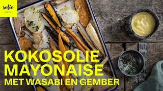 Makkelijke mayonaise met kokosolie wasabi en gember  Sofie Dumont [upl. by Tamarah526]