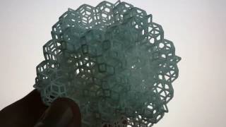 Atype icosahedral quasicrystal vertex 3D print [upl. by Luke]