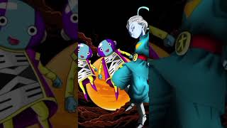 زينو ضد دايشنكان Zeno vs Daishinkan goku shorts anime trend dragonball [upl. by Enelrihs]