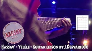 KASSAV YELELE  GUITAR LESSON BY JACOB DESVARIEUX [upl. by Guerin]