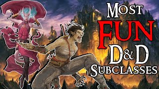 Top 20 Most Fun DampD Subclasses [upl. by Yllim]