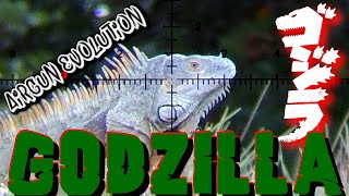 MONSTER Iguanas Everywhere  Hunting GODZILLA  Airgun Evolution [upl. by Gauldin]