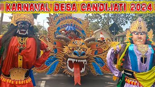 KARNAVAL DESA CANDIJATI 2024 JEMBER [upl. by Lyrrehs]