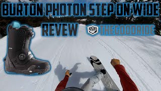 Burton Photon Step On Wide 2023 2024 Boot Review [upl. by Ysset]