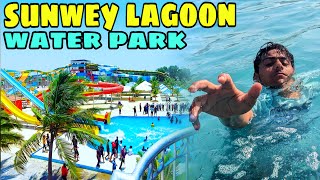 Enjoy with freinds in sunwey lagoon water park Karachi waterpark vlog trending [upl. by Eiliab]