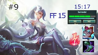 COMPLETE DOMINATION FF15 Zyra gameplay  League of Legends  9 [upl. by Assitruc]